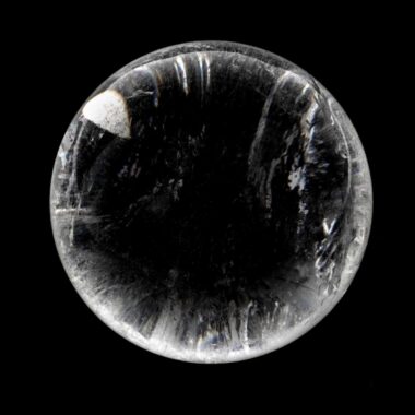große Bergkristall Kugel Ø 76 mm transparent und glasklar aus Brasilien Edelsteine Heilsteine bei Wunderstein24