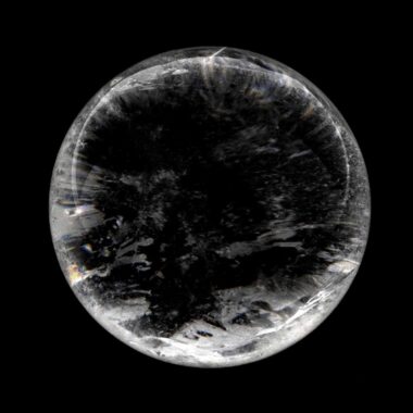 große Bergkristall Kugel Ø 76 mm transparent und glasklar aus Brasilien Edelsteine Heilsteine bei Wunderstein24