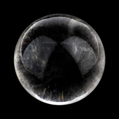 große Bergkristall Kugel Ø 75 mm transparent und glasklar aus Brasilien Edelsteine Heilsteine bei Wunderstein24