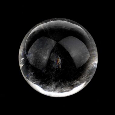Bergkristall Kugel Ø 55 mm transparent und glasklar aus Brasilien Edelsteine Heilsteine bei Wunderstein24