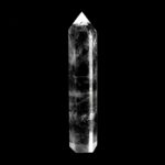 große Bergkristall Spitze Höhe 146 mm transparent und klar aus Brasilien Edelsteine Heilsteine bei Wunderstein24