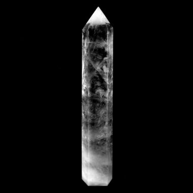 große Bergkristall Spitze Höhe 168 mm transparent und klar aus Brasilien Edelsteine Heilsteine bei Wunderstein24