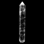 große Bergkristall Spitze Höhe 168 mm transparent und klar aus Brasilien Edelsteine Heilsteine bei Wunderstein24