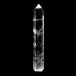 große Bergkristall Spitze Höhe 155 mm transparent und klar aus Brasilien Edelsteine Heilsteine bei Wunderstein24