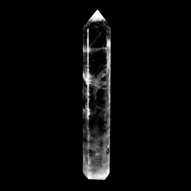 große Bergkristall Spitze Höhe 170 mm transparent und klar aus Brasilien Edelsteine Heilsteine bei Wunderstein24