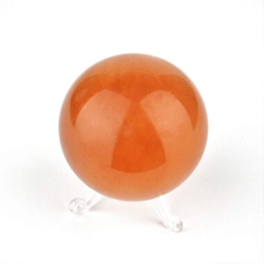 große Calcit gelb Kugel Ø 66 mm transparent in bester Qualität und Farbe Edelsteine Heilsteine bei Wunderstein24