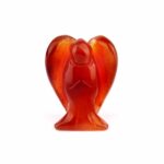 Falkenauge Engel | Schutzengel stehende Figur Edelsteine Heilsteine bei Wunderstein24