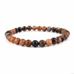 Shoushan-Stein Ø 6 mm Kugel | Perlen Edelstein Armband flexibel und dehnbar Edelsteine Heilsteine bei Wunderstein24
