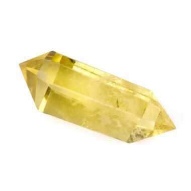 Citrin Natur Doppelender Länge 56 mm transparent aus Brasilien in bester Farbe Edelsteine Heilsteine bei Wunderstein24