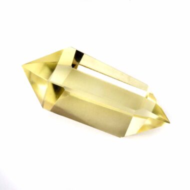 Citrin Natur Doppelender Länge 50 mm transparent aus Brasilien in bester Farbe Edelsteine Heilsteine bei Wunderstein24