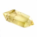 Citrin Natur Doppelender Länge 51 mm transparent aus Brasilien in bester Farbe Edelsteine Heilsteine bei Wunderstein24