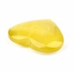 großes Natur Citrin Herz Ø 65 mm in bester Qualität und Farbe Edelsteine Heilsteine bei Wunderstein24