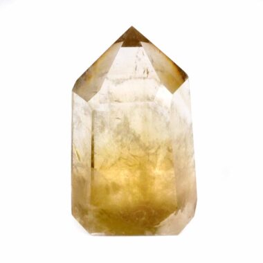 große Citrin Natur Spitze Höhe 79 mm transparent Brasilien beste Farbe Edelsteine Heilsteine bei Wunderstein24