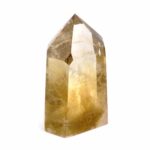 große Citrin Natur Spitze Höhe 79 mm transparent Brasilien beste Farbe Edelsteine Heilsteine bei Wunderstein24