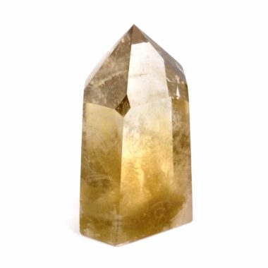 große Citrin Natur Spitze Höhe 79 mm transparent Brasilien beste Farbe Edelsteine Heilsteine bei Wunderstein24