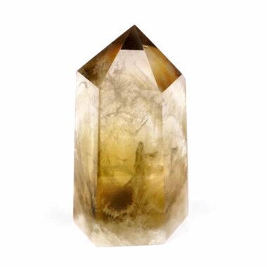 große Citrin Natur Spitze Höhe 74 mm transparent Brasilien beste Farbe Edelsteine Heilsteine bei Wunderstein24