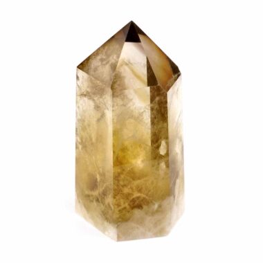 große Citrin Natur Spitze Höhe 74 mm transparent Brasilien beste Farbe Edelsteine Heilsteine bei Wunderstein24