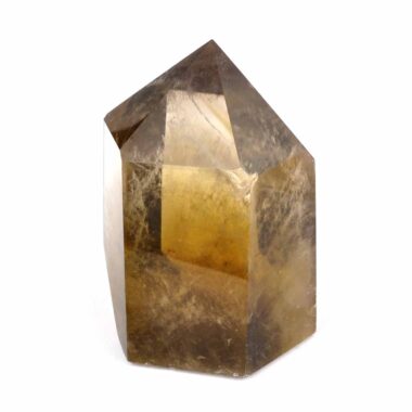 große Citrin Natur Spitze Höhe 70 mm transparent Brasilien beste Farbe Edelsteine Heilsteine bei Wunderstein24