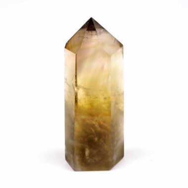 große Citrin Natur Spitze Höhe 85 mm transparent Brasilien beste Farbe Edelsteine Heilsteine bei Wunderstein24
