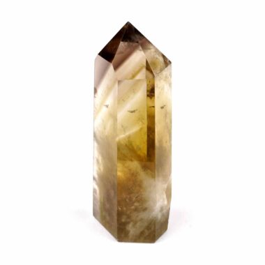 große Citrin Natur Spitze Höhe 85 mm transparent Brasilien beste Farbe Edelsteine Heilsteine bei Wunderstein24