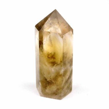 große Citrin Natur Spitze Höhe 88 mm transparent Brasilien beste Farbe Edelsteine Heilsteine bei Wunderstein24