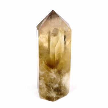 große Citrin Natur Spitze Höhe 88 mm transparent Brasilien beste Farbe Edelsteine Heilsteine bei Wunderstein24