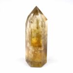 große Citrin Natur Spitze Höhe 90 mm transparent Brasilien beste Farbe Edelsteine Heilsteine bei Wunderstein24
