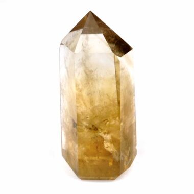 große Citrin Natur Spitze Höhe 81 mm transparent Brasilien beste Farbe Edelsteine Heilsteine bei Wunderstein24