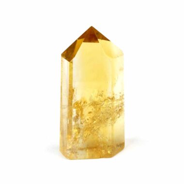 Citrin Natur Spitze Höhe 49 mm transparent aus Brasilien in bester Farbe Edelsteine Heilsteine bei Wunderstein24