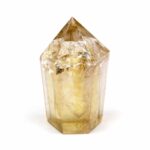 Citrin Natur Spitze Höhe 51 mm transparent aus Brasilien in bester Farbe Edelsteine Heilsteine bei Wunderstein24
