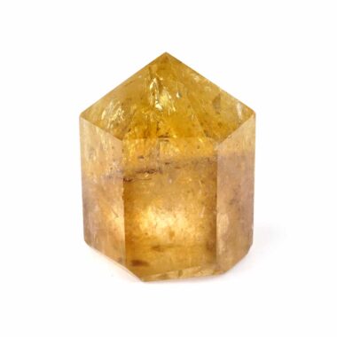 Citrin Natur Spitze Höhe 44 mm transparent aus Brasilien in bester Farbe Edelsteine Heilsteine bei Wunderstein24