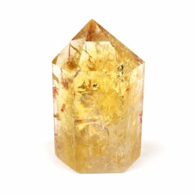 Citrin Natur Spitze Höhe 44 mm transparent aus Brasilien in bester Farbe Edelsteine Heilsteine bei Wunderstein24