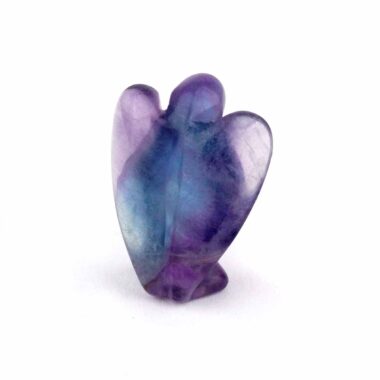Fluorit bunt | Regenbogenfluorit Engel | Schutzengel stehende Figur Edelsteine Heilsteine bei Wunderstein24