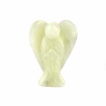 Rosenquarz Engel | Schutzengel stehende Figur Edelsteine Heilsteine bei Wunderstein24