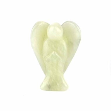 Jade | Serpentin Engel | Schutzengel stehende Figur Edelsteine Heilsteine bei Wunderstein24