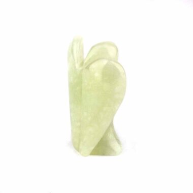 Jade | Serpentin Engel | Schutzengel stehende Figur Edelsteine Heilsteine bei Wunderstein24