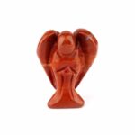 Magnesit weiß | Howlith Engel | Schutzengel stehende Figur Edelsteine Heilsteine bei Wunderstein24