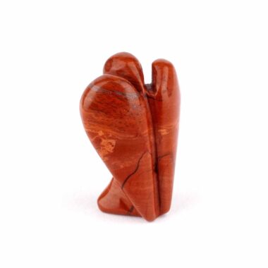 Jaspis rot Engel | Schutzengel stehende Figur Edelsteine Heilsteine bei Wunderstein24