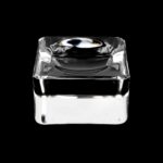 Kugelständer aus Glas 40 x 40 mm für Edelsteine und Mineralien Edelsteine Heilsteine bei Wunderstein24