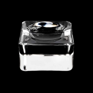 Kugelständer aus Glas 40 x 40 mm für Edelsteine und Mineralien Edelsteine Heilsteine bei Wunderstein24
