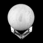 Kugelständer aus Glas 40 x 40 mm für Edelsteine und Mineralien Edelsteine Heilsteine bei Wunderstein24