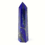 große Lapislazuli Spitze Höhe 109 mm aus Afghanistan in bester Farbe Edelsteine Heilsteine bei Wunderstein24