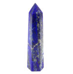 große Lapislazuli Spitze Höhe 110 mm aus Afghanistan in bester Farbe Edelsteine Heilsteine bei Wunderstein24