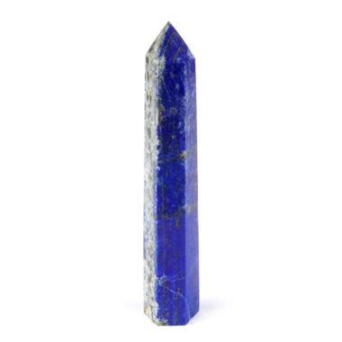 große Lapislazuli Spitze Höhe 109 mm aus Afghanistan in bester Farbe Edelsteine Heilsteine bei Wunderstein24