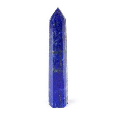 große Lapislazuli Spitze Höhe 109 mm aus Afghanistan in bester Farbe Edelsteine Heilsteine bei Wunderstein24