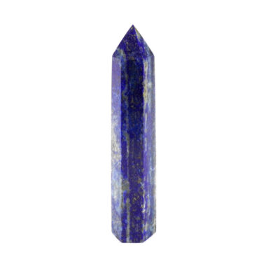große Lapislazuli Spitze Höhe 97 mm aus Afghanistan in bester Farbe Edelsteine Heilsteine bei Wunderstein24