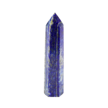 große Lapislazuli Spitze Höhe 97 mm aus Afghanistan in bester Farbe Edelsteine Heilsteine bei Wunderstein24