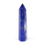 große Lapislazuli Spitze Höhe 108 mm aus Afghanistan in bester Farbe Edelsteine Heilsteine bei Wunderstein24