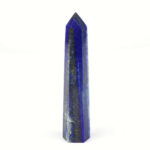 große Lapislazuli Spitze Höhe 115 mm aus Afghanistan in bester Farbe Edelsteine Heilsteine bei Wunderstein24