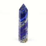 große Lapislazuli Spitze Höhe 110 mm aus Afghanistan in bester Farbe Edelsteine Heilsteine bei Wunderstein24